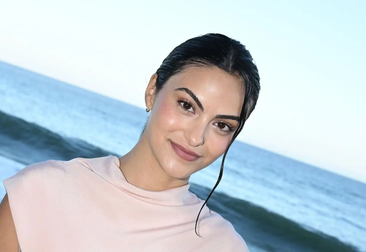 Camila Mendes Photos at Giorgio Armani Mare 2024 Collection Pop Up